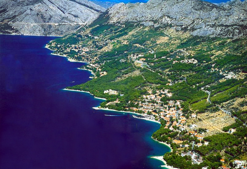 Panorama Brela Donjih